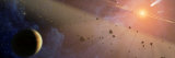 Planetary System Epsilon Eridani Photographie par Stocktrek Images 