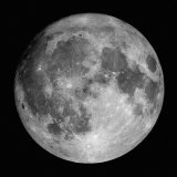 Luna llena SPAC047 Lámina fotográfica por Stocktrek Images