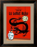 Le Lotus Bleu, c.1936 Print by Hergé (Georges Rémi) 