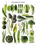 Green Vegetables Print