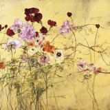 Ranunculus, Peonies and Red Tulips Affiches par Claire Basler