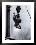 Construction Worker on the Empire State Building Poster