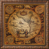 Antique Map, Cartographica II Print