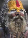 Sadhu, Shivaratri Festival, Pashupatinath Temple, Kathmandu, Nepal Fotografisk tryk af Jane Sweeney Sadhu, Shivaratri Festival, Pashupatinath Temple, Kathmandu, Nepal Fotografisk tryk af Jane Sweeney