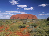 Ayers Rock, Northern Territory, Australia Fotografie-Druck von Alan Copson