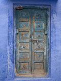 Traditional Blue Architecture, Jodhpur, Rajasthan, India Photographic Print by Doug Pearson