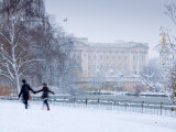 St James Park and Buckingham Palace, London, England, UK Photographic Print by Alan Copson