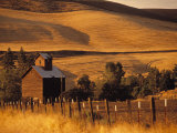 Farm, Bend, Oregon, USA Photographic Print by Walter Bibikow