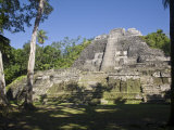 Highest Temple in Lamanai, Lamanai, Belize Photographic Print by Jane Sweeney