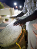 Garfu Drummer, San Pedro, Ambergris Caye Belize Photographic Print by Russell Young