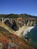 Bixby Bridge, Big Sur, California, USA Photographic Print by Steve Vidler