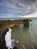 Rock Arch, Dyrholaey, South Coast, Iceland Photographic Print by Michele Falzone