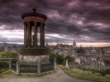 Carlton Hill, Stewart Monument, Edinburgh, Scotland, UK Photographic Print by Alan Copson