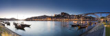 Porto Wine Carrying Barcos, River Douro and City Skyline, Porto, Portugal Photographic Print by Michele Falzone