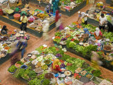 Central Market, Kota Bharu, Kelantan State, Malaysia Lámina fotográfica por Gavin Hellier