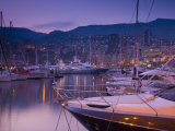 Monte Carlo, Harbour, Monaco Photographic Print by Alan Copson