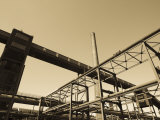 Coking Plant, World Heritage Zollverein Former Coal Mine, Essen, Rhineland-Westphalia, Germany Photographic Print by Walter Bibikow
