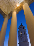 Cathedral and Belfry Tower, Vilnius, Lithuania Photographic Print by Gavin Hellier