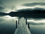 Brandelhow Bay Jetty, Derwentwater, Keswick, Lake District, Cumbria, England Photographic Print by Gavin Hellier