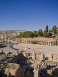 Oval Plaza, Jerash, Jordan Photographic Print by Michele Falzone