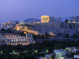 Parthenon, Acropolis, Athens, Greece Photographic Print by Walter Bibikow