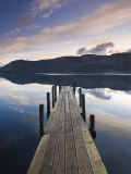 Brandelhow Bay Jetty, Derwentwater, Keswick, Lake District, Cumbria, England Photographic Print by Gavin Hellier