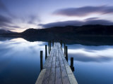 Brandelhow Bay Jetty, Derwentwater, Keswick, Lake District, Cumbria, England Photographic Print by Gavin Hellier