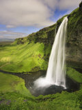 Seljalandfoss Waterfall, South Coast, Iceland Photographic Print by Michele Falzone