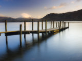Brandelhow Bay Jetty, Derwentwater, Keswick, Lake District, Cumbria, England Photographic Print by Gavin Hellier