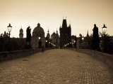 Old Town and Charles Bridge at Dawn, Prague, Czech Republic Photographic Print by Doug Pearson