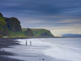 Black Sand Beach, Vik, Cape Dyrholaey, South Coast, Iceland Photographic Print by Michele Falzone
