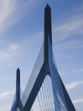 Zakim Bridge, Boston, Massachusetts, USA Photographic Print by Walter Bibikow