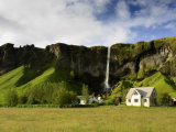 Landscape Near Vik, South Coast, Iceland Photographie par Michele Falzone