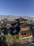 Mu Family Mansion, House of a Former Naxi Chieftain, Lijiang Old Town, Yunnan Province, China Lámina fotográfica por Michele Falzone