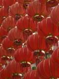 Red Lanterns on Boai Lu, Old Town, Dali, Yunnan Province, China Photographic Print by Walter Bibikow