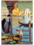 Venise reproduction procédé giclée par Louis Lessieux