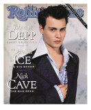 Johnny Depp, Rolling Stone no. 595, January 10, 1991 Photographic Print by Herb Ritts