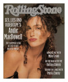Andie MacDowell, Rolling Stone no. 563, October 19, 1989 Photographic Print by Matthew Rolston