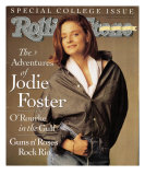 Jodie Foster, Rolling Stone no. 600, March 21, 1991 Photographic Print by Matthew Rolston