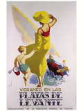 Playas de Levante Giclee Print by Morell 