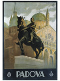 Padova Giclée-tryk af Marcello Dudovich Padova Giclée-tryk af Marcello Dudovich