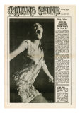 Tina Turner, Rolling Stone no. 2, November 23, 1967 Photographic Print by Baron Wolman