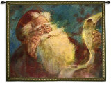 Santa's List Wall Tapestry by Sherwood 