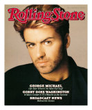 George Michael, Rolling Stone no. 518, January 28, 1988 Photographic Print by Matthew Rolston