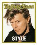 David Bowie, Rolling Stone no. 498, April 23, 1987 Photographic Print by Herb Ritts