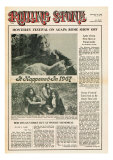 Janis Joplin, Rolling Stone no. 6, February 24, 1968 Photographic Print by Baron Wolman