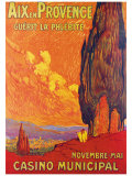 Aix en Provence Giclee Print by M. Feguide