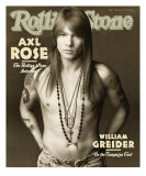 Axl Rose, Rolling Stone no. 627, April 2, 1992 Photographic Print by Herb Ritts