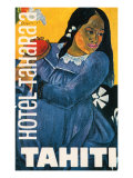 Hotel Tahara'a, Tahiti, c.1892 Giclee Print by Paul Gauguin