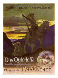 Don Quixote, c.1910 Reproduction procédé giclée par Georges Antoine Rochegrosse